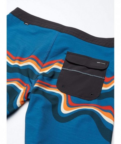 Board Shorts Men's Board Shorts - Blue - C718ZYRHZ7W $84.20