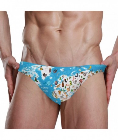 Briefs Men Swimsuit Cat Dog Bikini Briefs Male Sexy Swimwear 2030844 - 2030841 - C218WND8ZTE $41.88