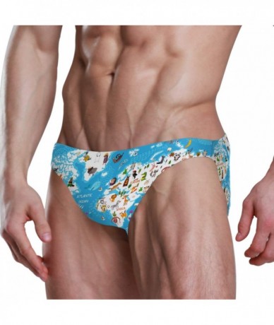 Briefs Men Swimsuit Cat Dog Bikini Briefs Male Sexy Swimwear 2030844 - 2030841 - C218WND8ZTE $41.88