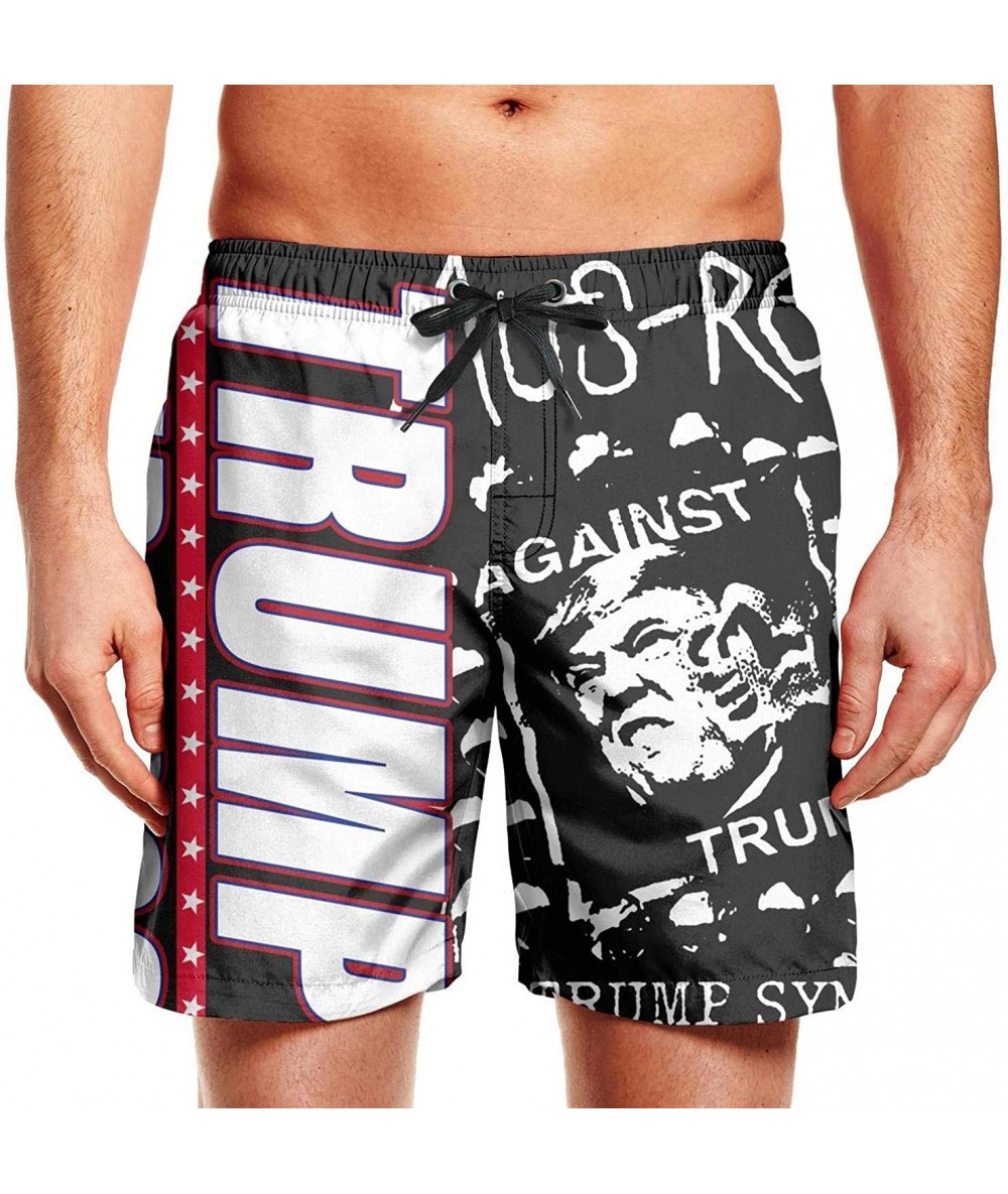 Board Shorts Trump-2020-Re-Elect-Donald-Trump-Flowy- Mens's Swimming Trunks Quick Dry Slim Fit Jogger Shorts - Trump Kid 2020...