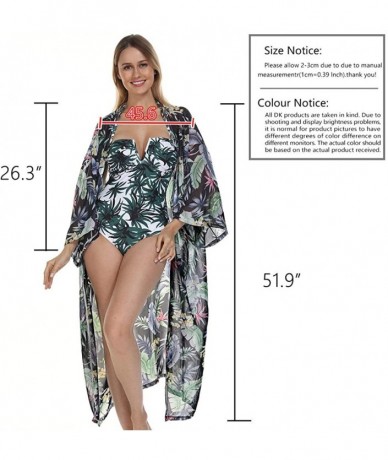 Cover-Ups Cover ups for Swimwear Women Bathing Suit Cover ups Women Cardigan Beach Blouses Kimono Long Bikini Cover Up Bbcl -...