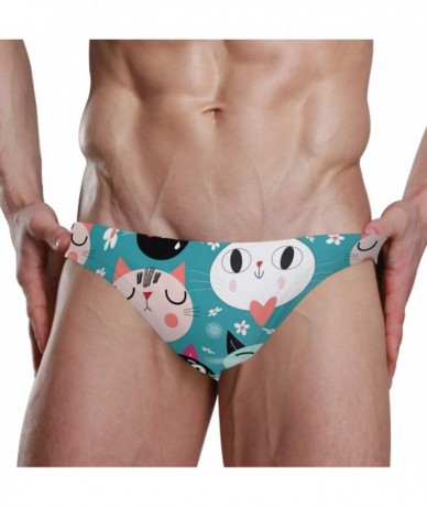 Racing Men Swimsuit Lovely Bird Art Painting Bikini Briefs Male Sexy Swimwear 2030283 - 2030282 - C018TEO0UTO $41.68