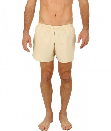 Trunks Men's Hylfa Swim Trunk - Khaki - CP11ZIRS5YZ $33.44