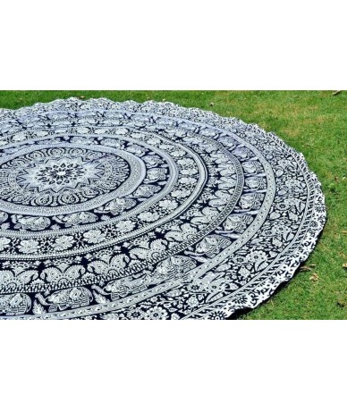 Cover-Ups Indian Mandala Table Festival Cloth Home Dector Hawaii Sunproof Round Beach Throw Tapestry Hippy Boho Gypsy Table C...