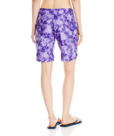 Board Shorts Women's Marina UPF 50+ Active Swim Board Short (Reg & Plus Sizes) - Sydney Purple - CM127NA0YYR $34.41