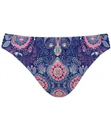 Briefs Men Swimsuit Mandala Flowers Bikini Briefs Male Sexy Swimwear 2030751 - 2030751 - CX18WQDMHQM $42.02