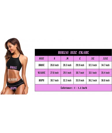 Sets Spider Web Women's Sexy Bikini Swimsuit Set Halter Bathing Suit Swimwear Beachwear - Scuba Diving - C718QIG776Q $50.49