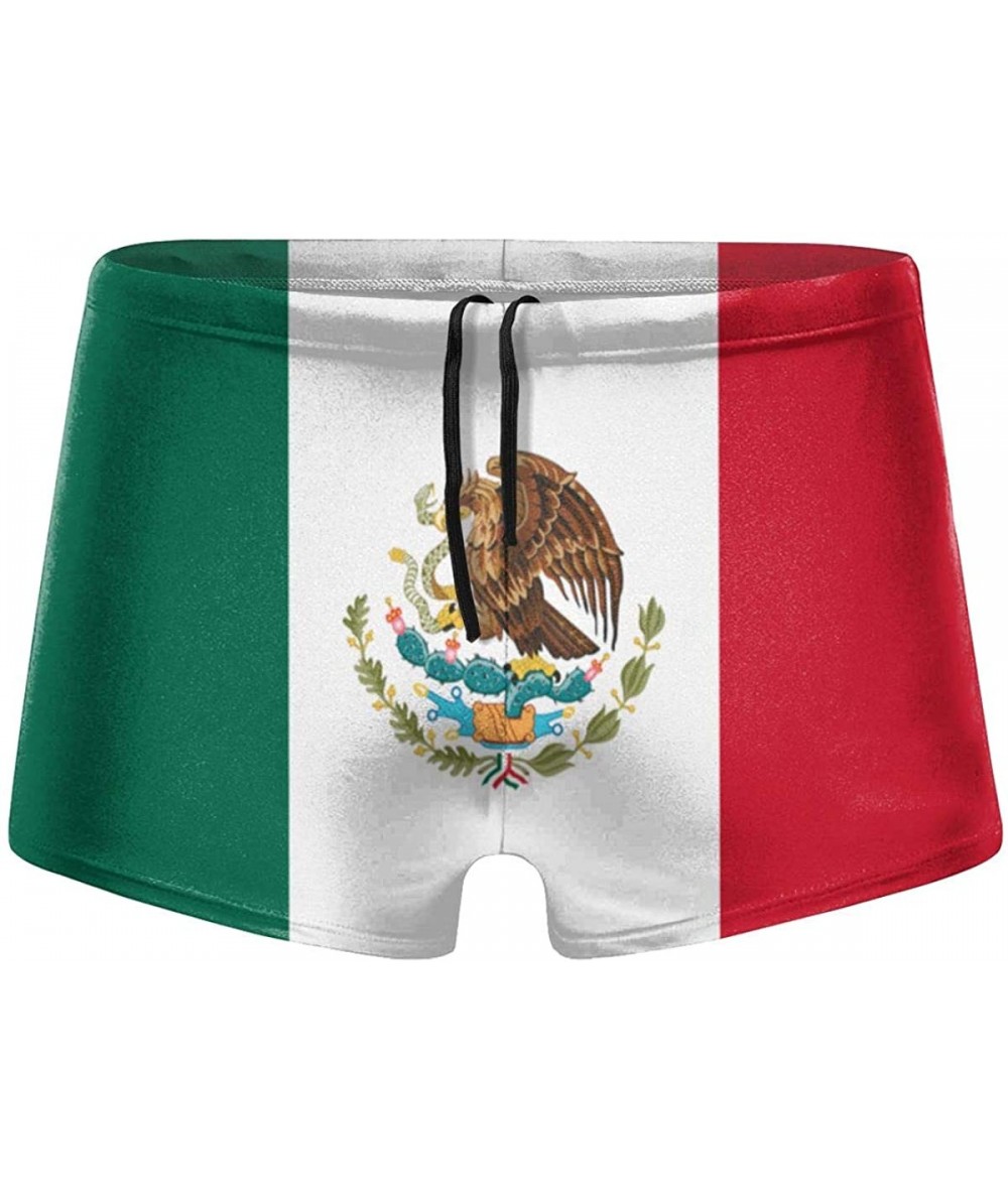 Briefs Men's Swimwear Briefs Swim Trunk Arizona State Flag Bikini Boxer Swimsuit - Flag of Mexico 29 - C319CCZTDT7 $48.88