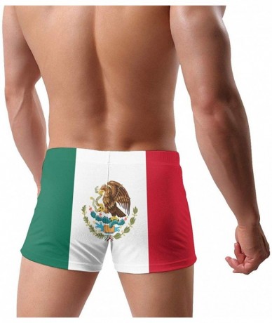 Briefs Men's Swimwear Briefs Swim Trunk Arizona State Flag Bikini Boxer Swimsuit - Flag of Mexico 29 - C319CCZTDT7 $48.88