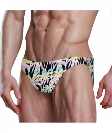 Briefs Men Sexy Bikini Swimsuit Swimwear Flowers Plant Briefs S 2031360 - 2031370 - C7196YT2SS9 $40.99