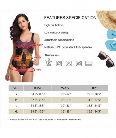 One-Pieces Womens Swimwear One Piece Swimsuit Sexy Biniki Backless Bath Suit Monokini - Color10 - CC199ROHHM2 $50.60