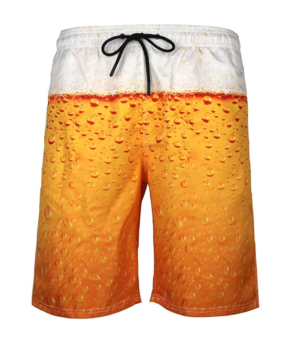 Board Shorts 2020 Fashion 3D Print Beach Shorts for Men Casual Outdoor Plus Drawstring 9" Inseam Swim Trunks Bathing Suits - ...