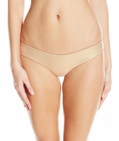 Bottoms Women's Cosita Buena Reversible Buns Out Bikini Bottom - Fire Coral - CW129SHQCWH $65.43