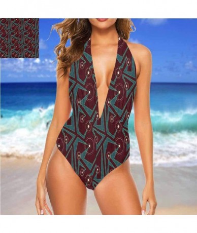 Cover-Ups Athletic Training Bathing Suit Dark Tones Hiding Adjustable to Fit Anyone - Multi 11 - C319CA57EKM $79.13