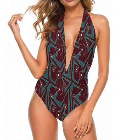 Cover-Ups Athletic Training Bathing Suit Dark Tones Hiding Adjustable to Fit Anyone - Multi 11 - C319CA57EKM $79.13