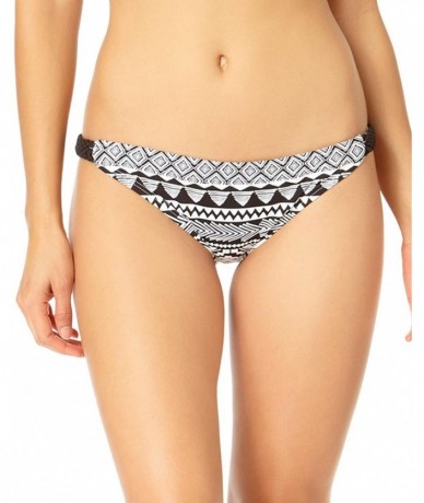 Bottoms Women's Tribal Beat Macrame Hip Bikini Bottom - Multi - CQ12MAX66MQ $35.24