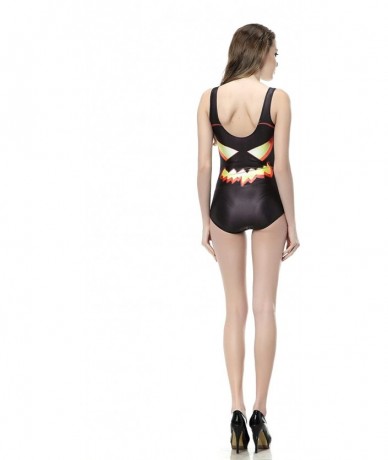 Sets Women's Fashion One-Piece Swimsuit Bikini - Monster - C911ZCWU0ZX $30.10