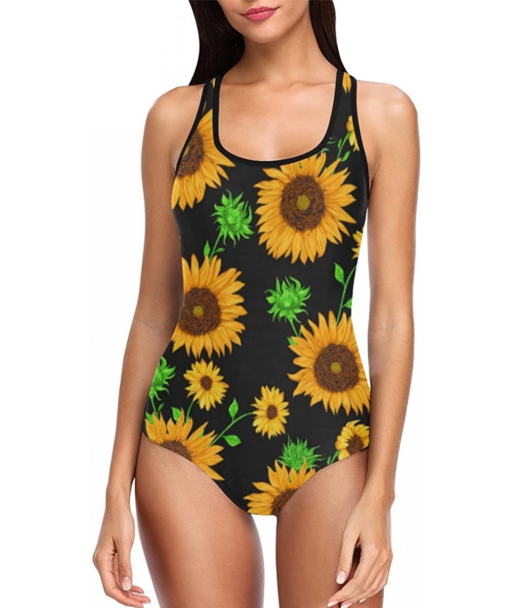 One-Pieces Unique Custom One Piece Swimsuit Swimwear Bathing Suit for Women Juniors (XS-3XL) - Multi 11 - CX18EEH6ELK $53.28