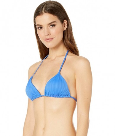 Tops Women's Triangle Top - Blue My Mind - C118Q02R4R6 $32.00