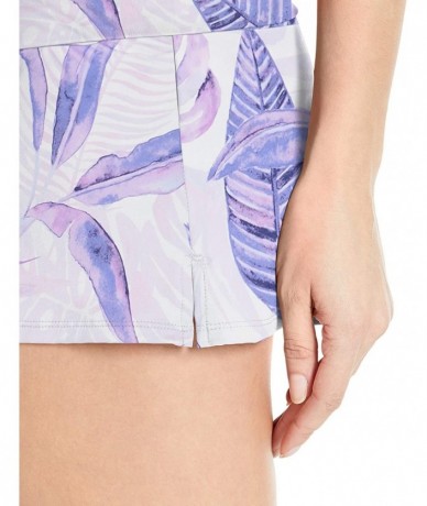 Sets Women's Aloha Skirted Bikini Bottom Swimsuit - Island Dream - CC18Q97ZA4T $80.63