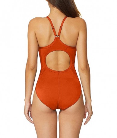 One-Pieces Women's One Piece Swimsuits for Women Athletic Training Adjustable Strap Swimsuits Swimwear Monokini Bathing Suits...