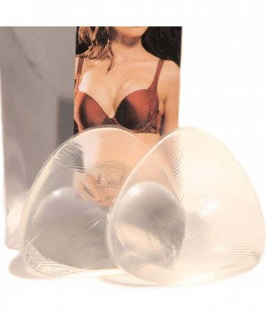 Sets waterproof silicone bikini breast bra gel inserts swimsuit pads enhancers clear - Clear - CS18ESZG2ML $24.62