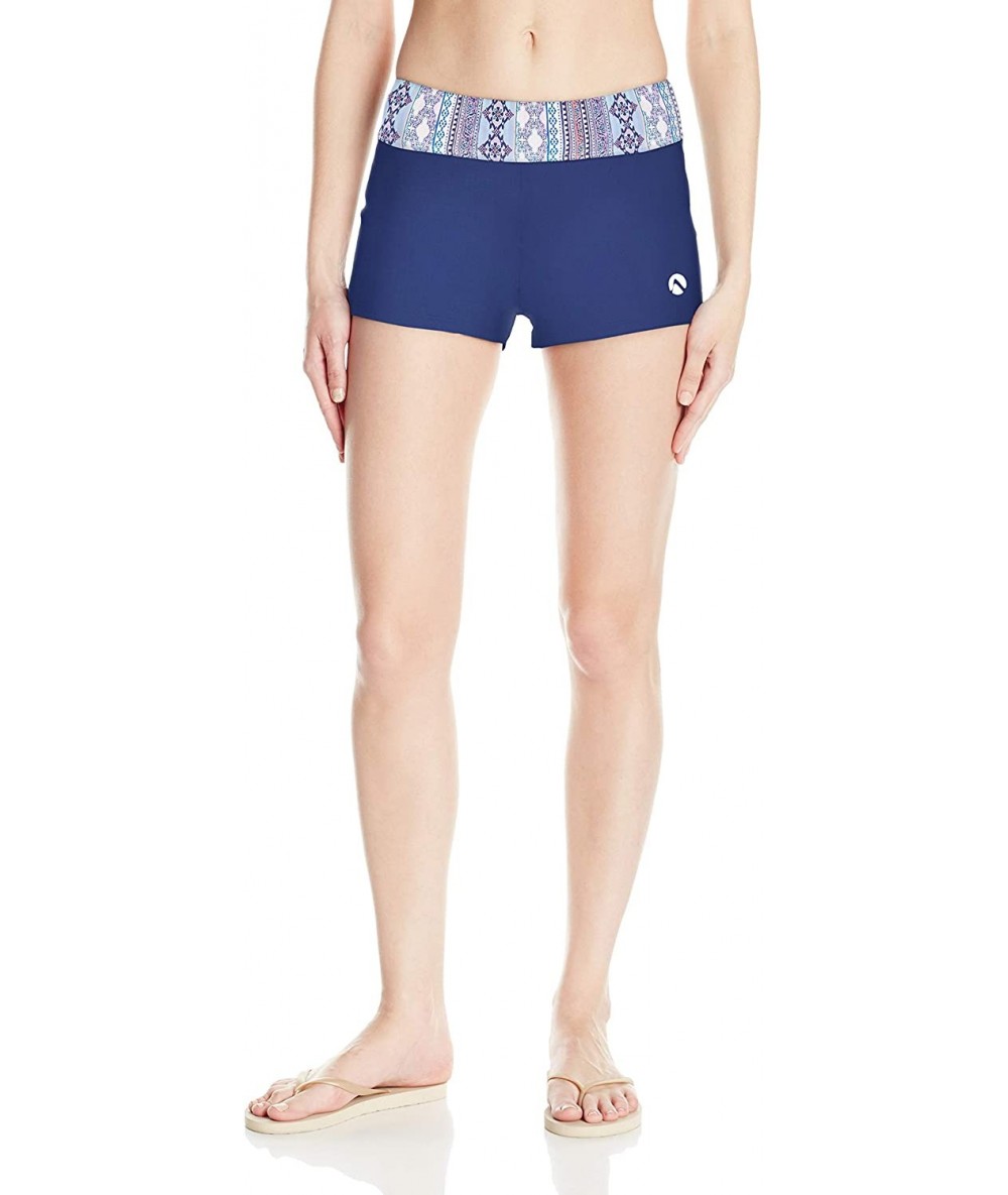 Board Shorts Women's Jump-Start Swim Short - Stargazing Navy - CR18HLIR9R2 $51.13