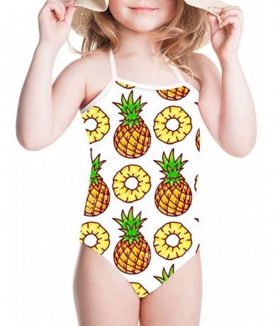 Sets Little Girls One Piece Swimsuit Animal Printed Bathing Suit Surfer Short - Corgi-2 - C418NUAY6AS $41.18