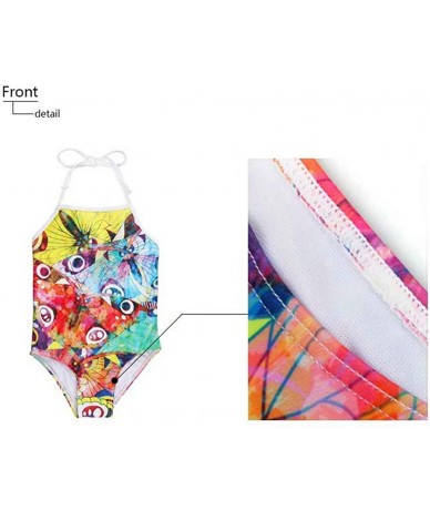 Sets Little Girls One Piece Swimsuit Animal Printed Bathing Suit Surfer Short - Corgi-2 - C418NUAY6AS $41.18