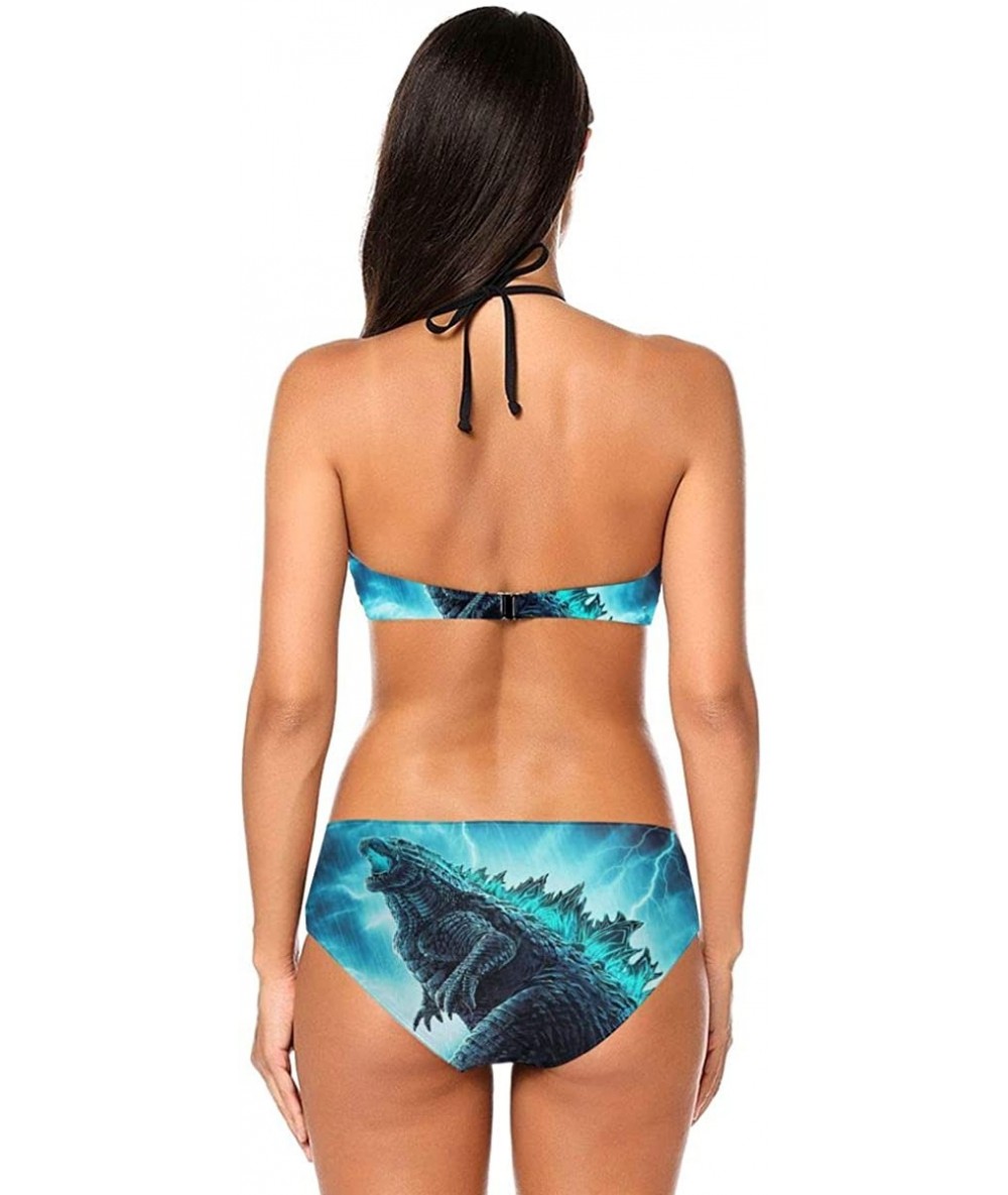 Sets Godzilla King of The Monsters Women's Summer Swimwear Party Bikini Suit Multi Style Godzilla King of the Monsters6 - CE1...