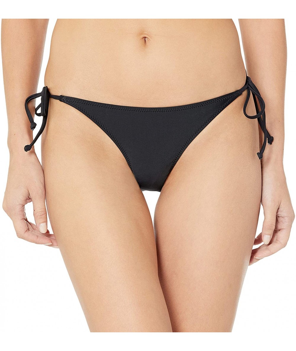 Bottoms Women's Simply Solid Skimpy - Black - CC18SQSXGKS $63.57