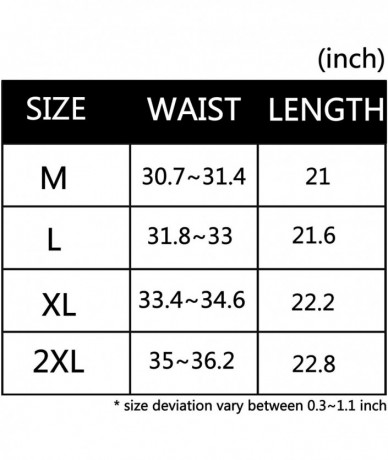 Board Shorts Men's Swimming Trunks Surf Board Shorts High Waist Summer Pants with Pockets Japanese Style - Black and White Li...