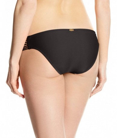 Tankinis Women's Verano De Rumba Multi Strings Full Bottom - Black - CE11GUQ80LL $87.49