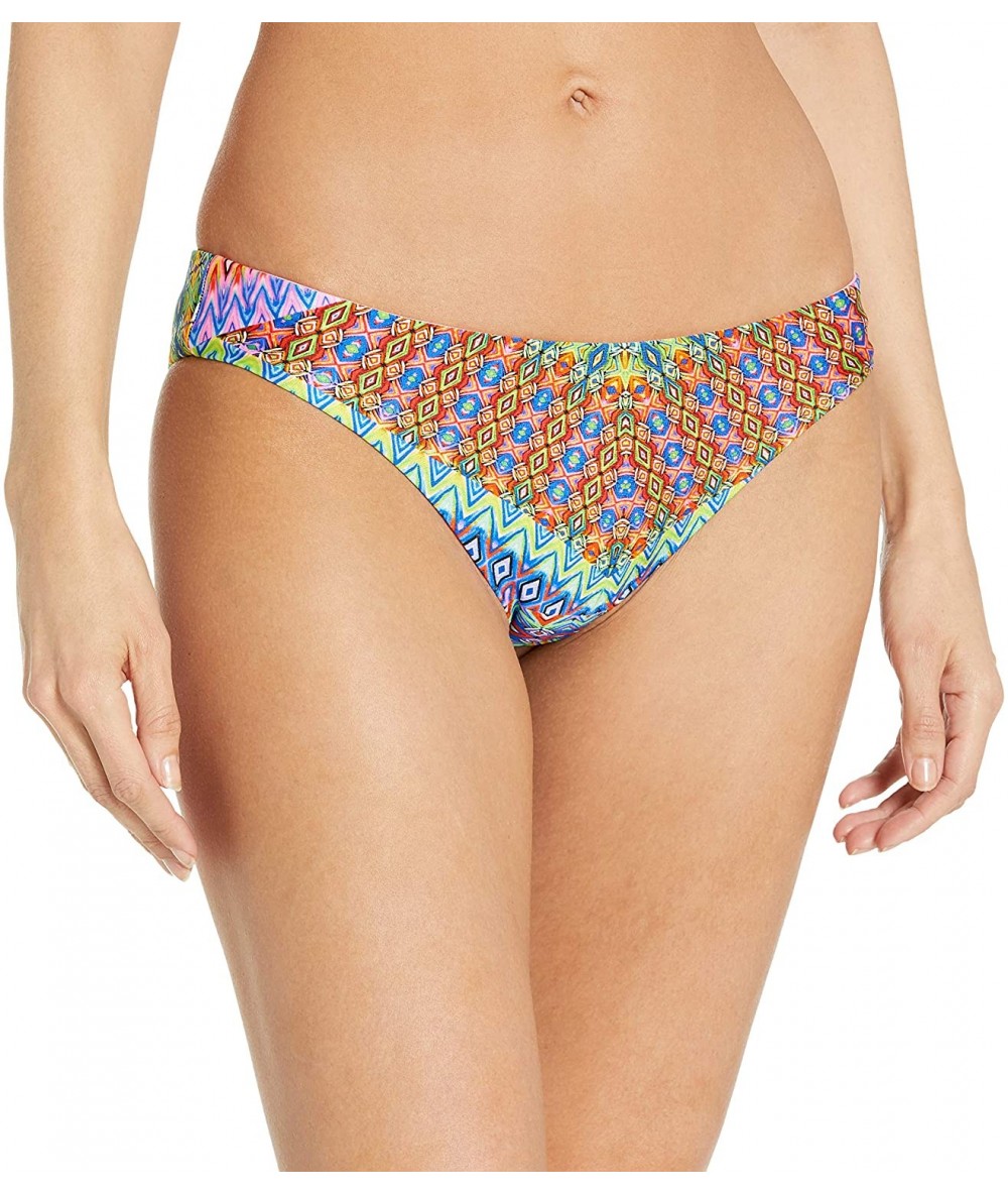 Bottoms Women's Free Love Reversible Seamless Full Bikini Bottom - Multi - CM12992JNHH $60.67