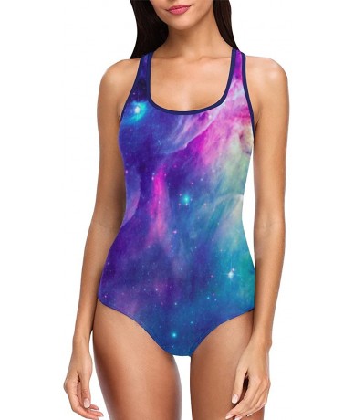 One-Pieces Unique Custom One Piece Swimsuit Swimwear Bathing Suit for Women Juniors (XS-3XL) - Multi 13 - CW18EMUUU0C $55.81