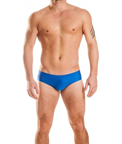 Racing Mens Hot Body Bikini Swimsuit - Royal - CE112MMHU7R $34.45