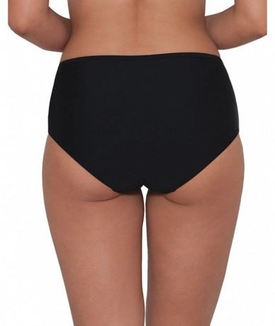 Tankinis Women's Hi Voltage Brief Bikini Bottom - Black - CE12N4401DW $58.00