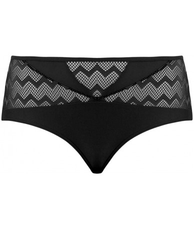 Tankinis Women's Hi Voltage Brief Bikini Bottom - Black - CE12N4401DW $58.00