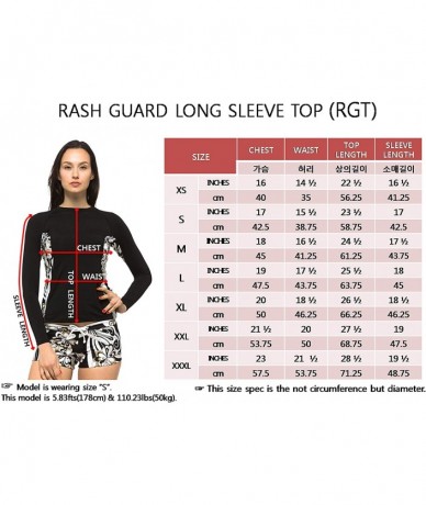 Rash Guards Women Beachwalk Plus Size UPF 50+ Swim Long Sleeve Top Rash Guard - Grey With Neon Fire - C4122I5U367 $52.37