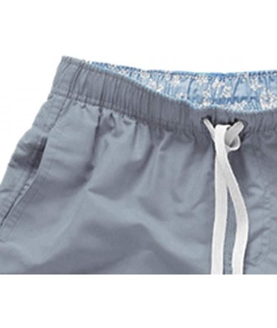 Trunks Swim Trunks Short for Boy- Men Beach Swim Shorts Casual Sport Shorts Elastic Waist Drawstring Shorts with 3 Pocket - G...