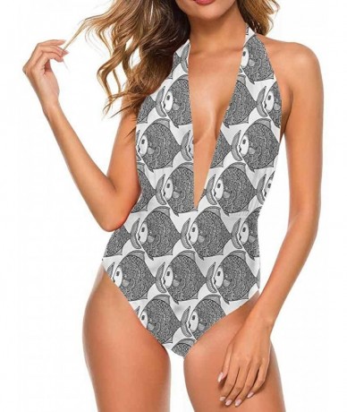 Cover-Ups Sexy Womens Swimsuit- Oriental Kaleidoscopic Simple and Sexy - Multi 12 - CT19CAO7EWR $81.65