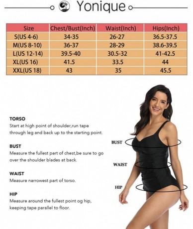 Tankinis Tankini Swimsuits for Women with Shorts Athletic Two Piece Bathing Suits Racerback Tank Tops Swimwear Black & White ...