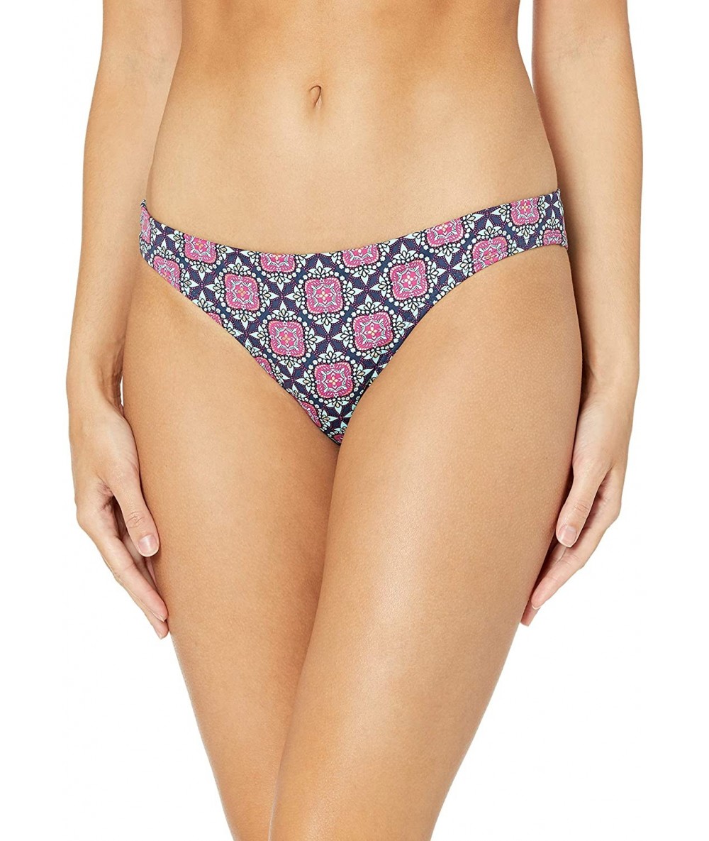 Bottoms Women's Nebulas Medium Coverage Bikini Bottom - Multi - CR18HTR4R3O $78.96