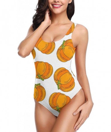 One-Pieces Women's One Pieces Swimsuits Guns Printed Beach Suits with Soft Cup - Color_2 - CA18SYTOMKA $45.96