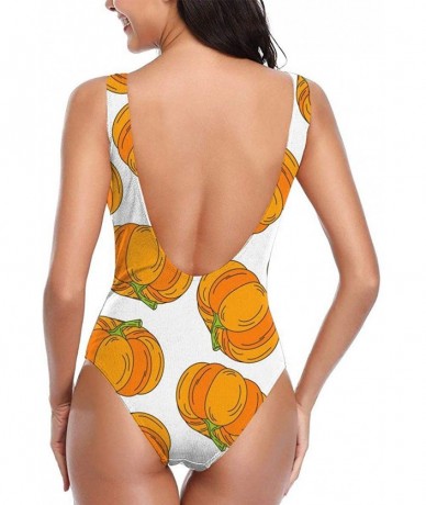 One-Pieces Women's One Pieces Swimsuits Guns Printed Beach Suits with Soft Cup - Color_2 - CA18SYTOMKA $45.96