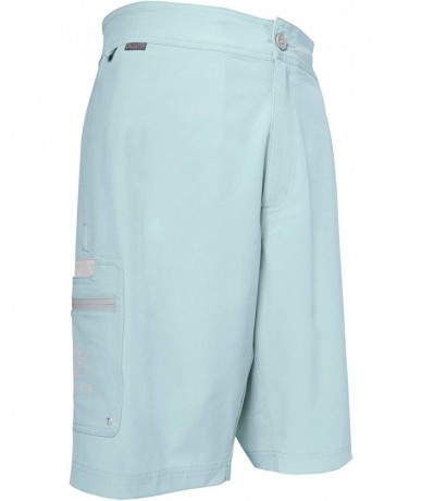 Board Shorts Men's Cargo Shorts - Turquoise - CI193XMYCIA $73.25