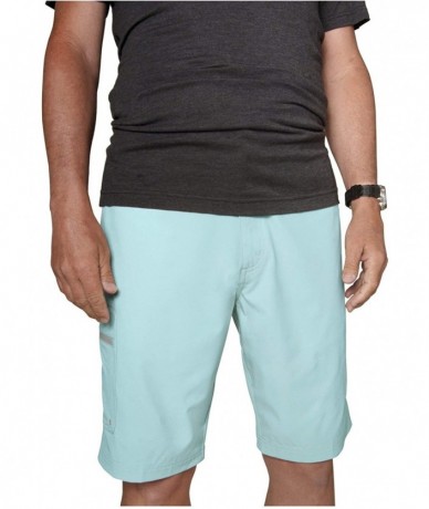 Board Shorts Men's Cargo Shorts - Turquoise - CI193XMYCIA $73.25