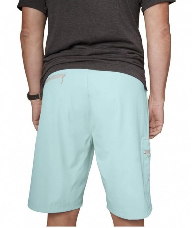 Board Shorts Men's Cargo Shorts - Turquoise - CI193XMYCIA $73.25