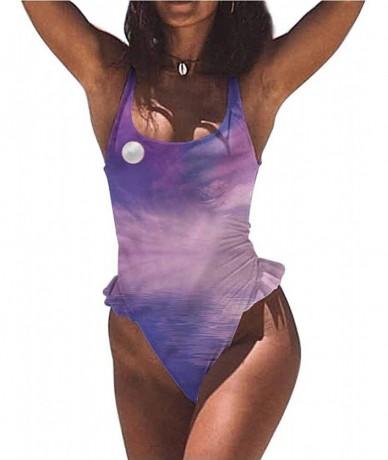 Bottoms Sexy Adjustable Bikini Space- Solar System with Planets for You or As A Gift - Multi 08-one-piece Swimsuit - CB19E76X...