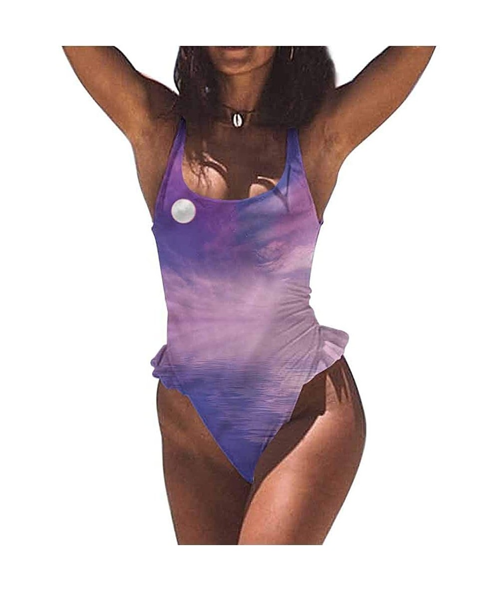 Bottoms Sexy Adjustable Bikini Space- Solar System with Planets for You or As A Gift - Multi 08-one-piece Swimsuit - CB19E76X...